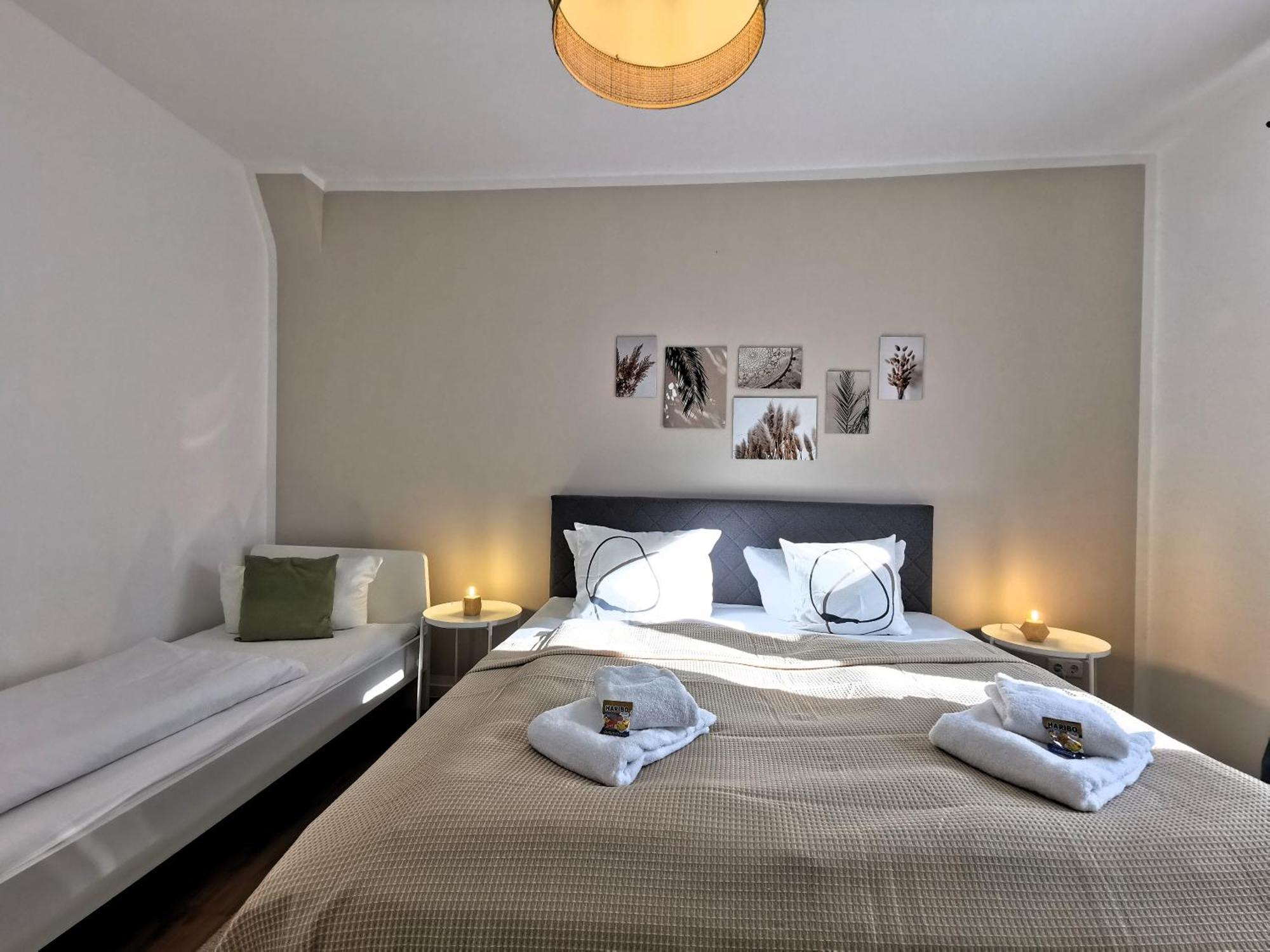 BohnApartments Paulina mit Balkon und Netflix Erfurt Exterior foto